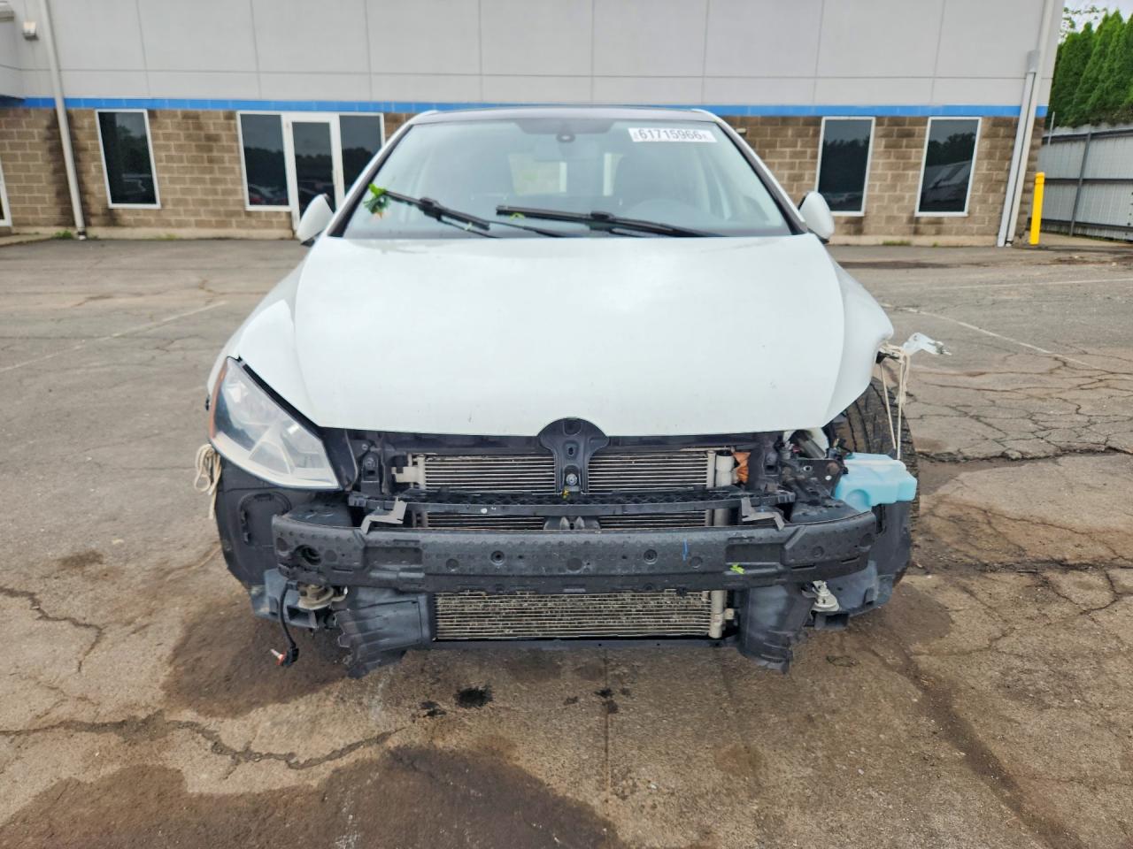2015 Volkswagen Golf White vin: 3VW217AU9FM076903