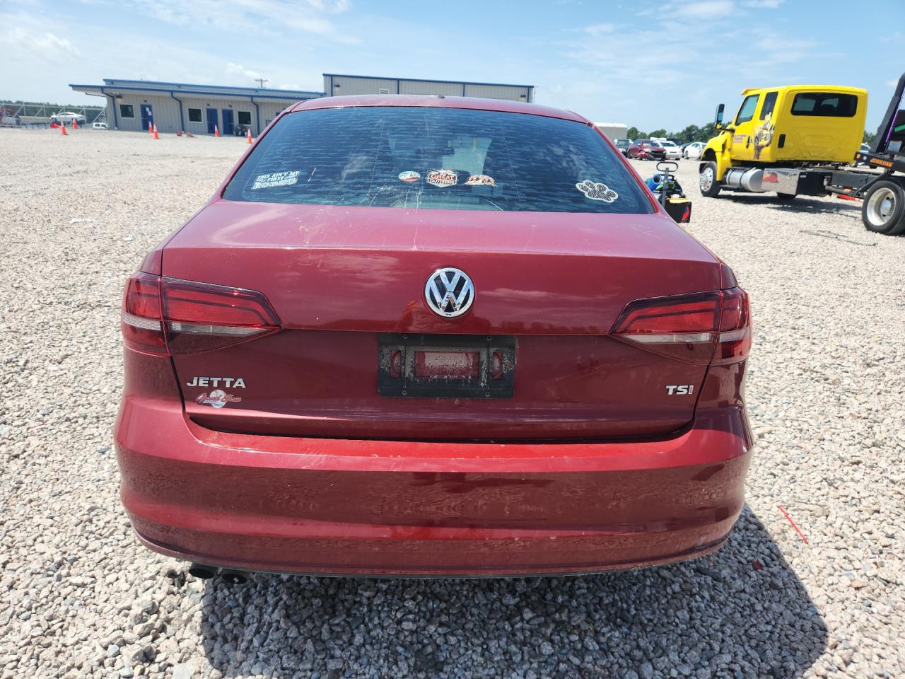 2016 Volkswagen Jetta S Burgundy vin: 3VW267AJ3GM314902