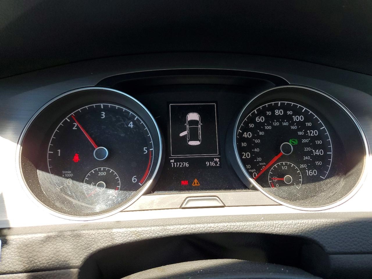 2015 Volkswagen Golf Tdi Черный vin: 3VW2A7AU1FM047640