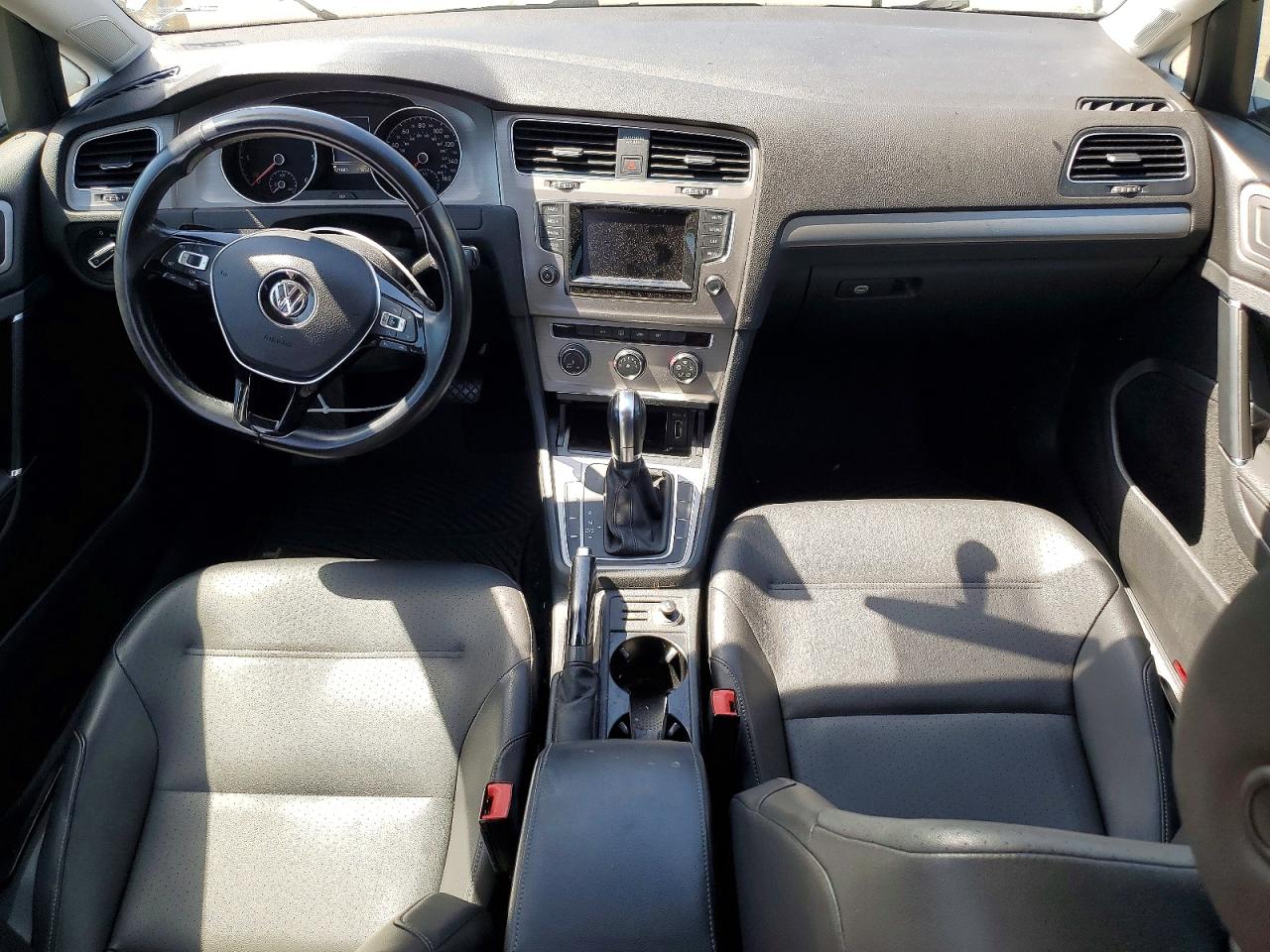 2015 Volkswagen Golf Tdi Blue vin: 3VW2A7AU1FM091833