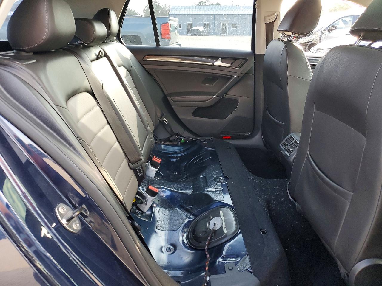 2015 Volkswagen Golf Tdi Синий vin: 3VW2A7AU2FM055357