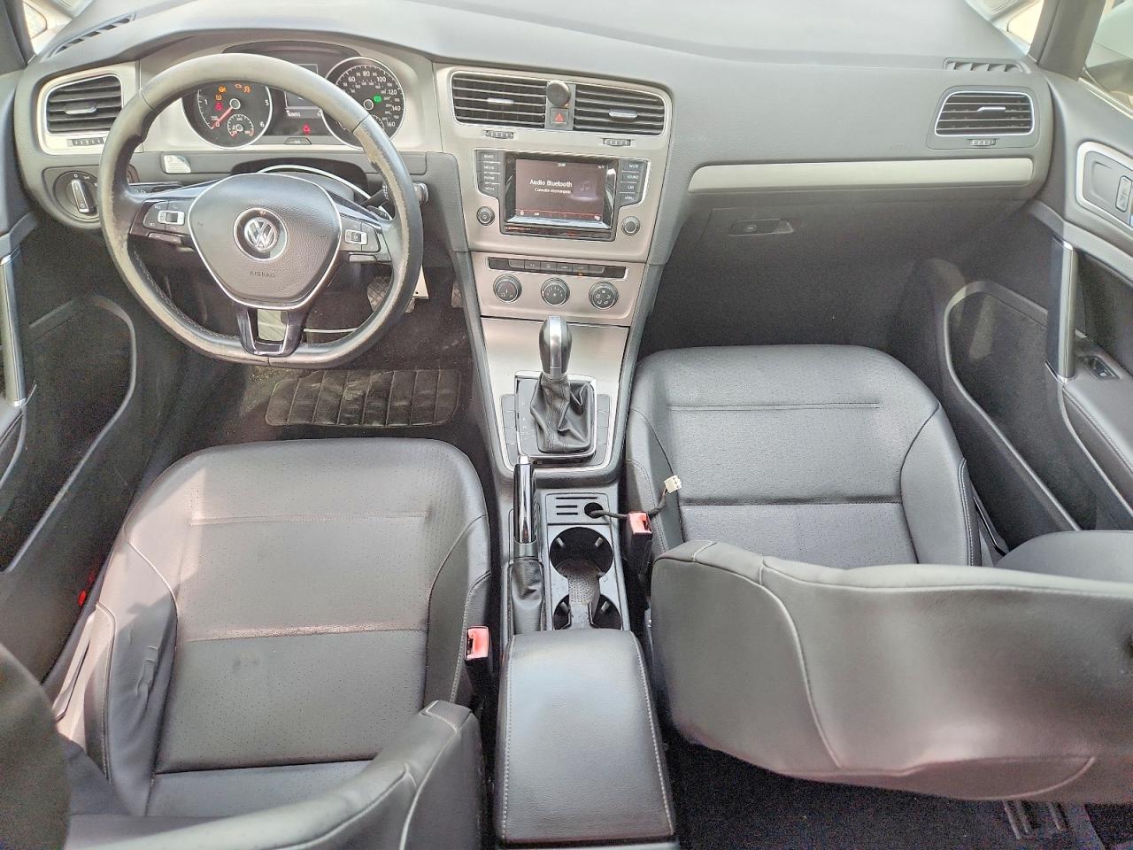 2015 Volkswagen Golf Tdi White vin: 3VW2A7AU3FM062334
