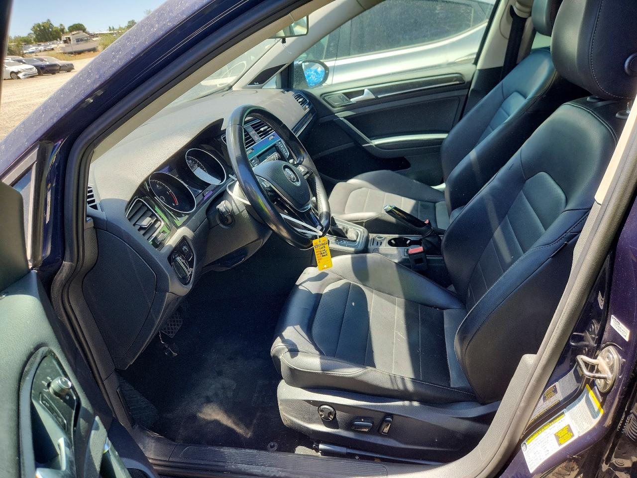 2015 Volkswagen Golf Tdi Blue vin: 3VW2A7AU4FM082530