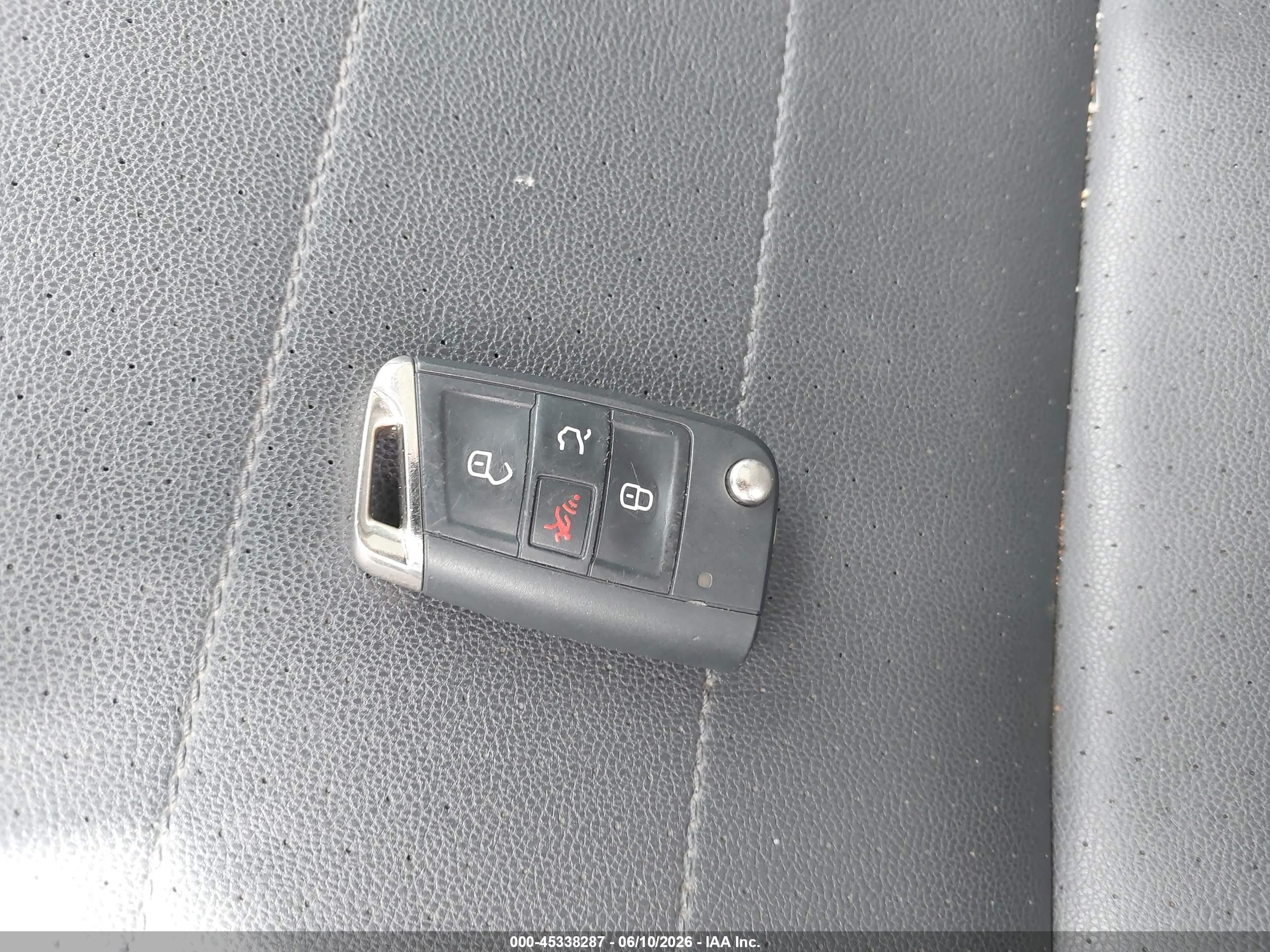 2015 Volkswagen Golf Tdi Sel 4-door Gray vin: 3VW2A7AU8FM012299