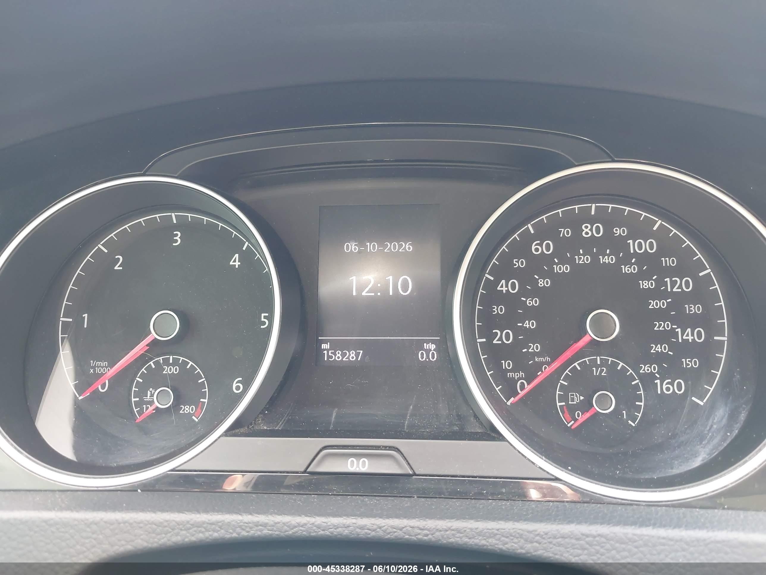 2015 Volkswagen Golf Tdi Sel 4-door Gray vin: 3VW2A7AU8FM012299