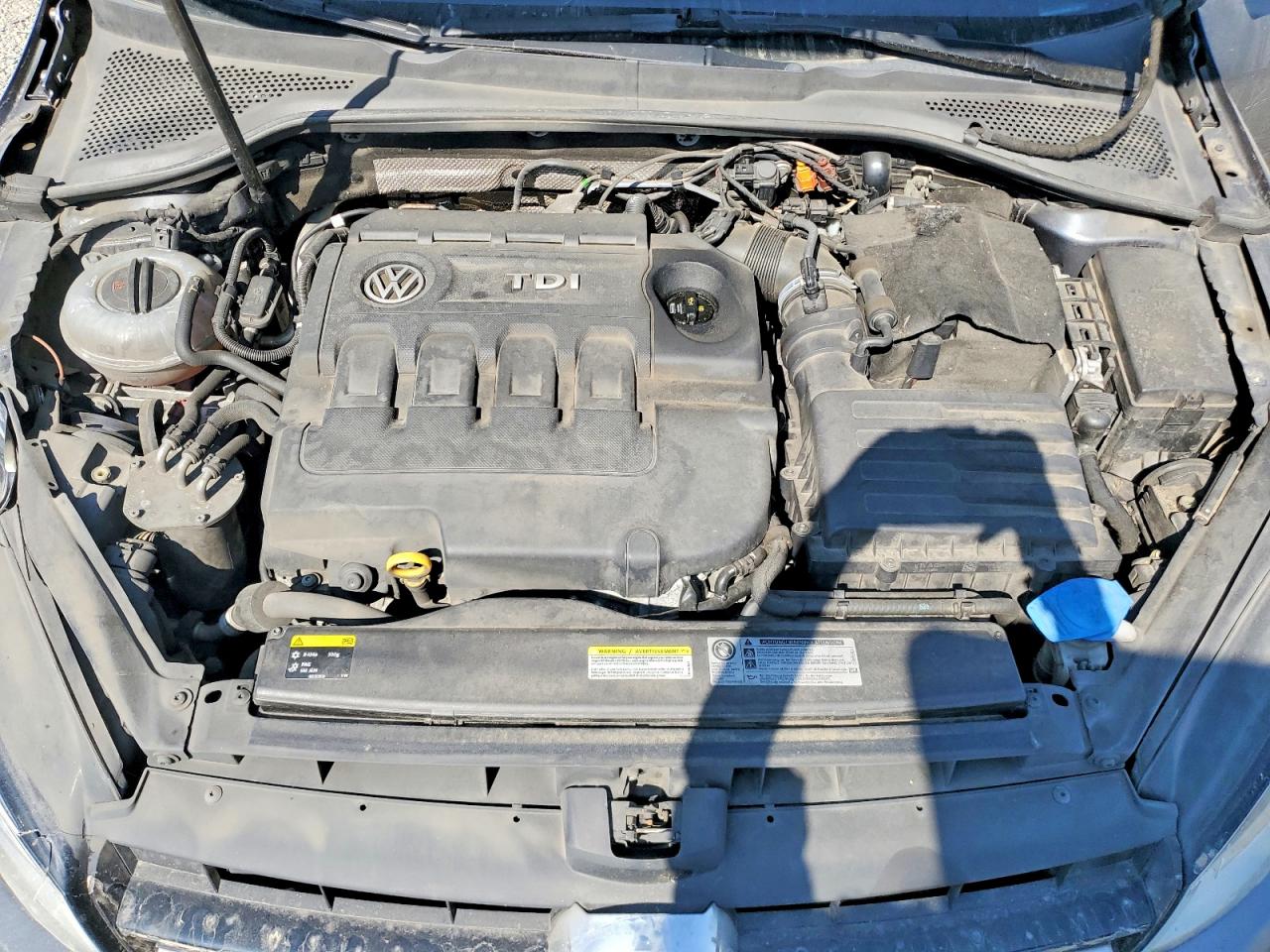 2015 Volkswagen Golf Tdi Серый vin: 3VW2A7AU8FM012948