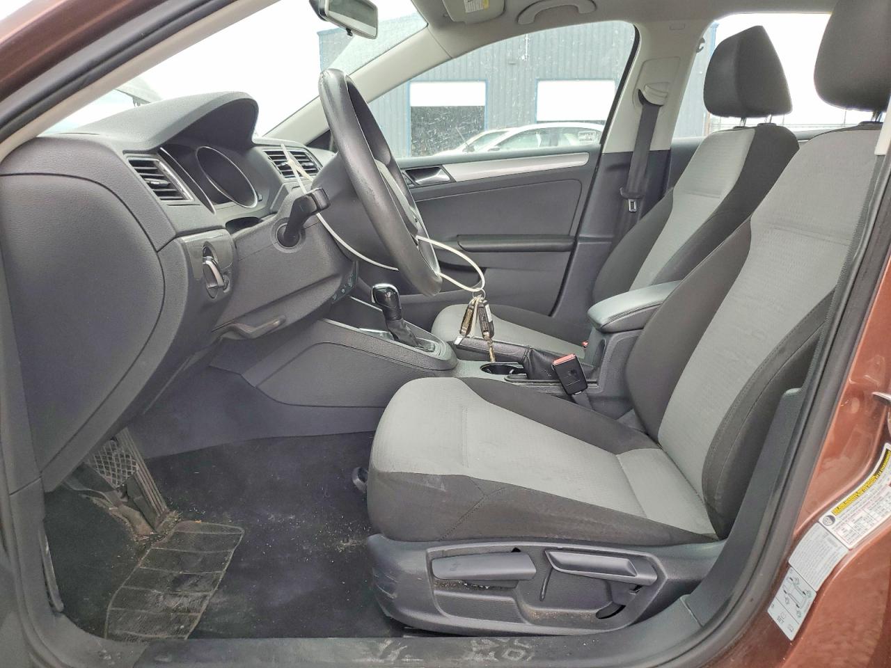 2017 Volkswagen Jetta S Brown vin: 3VW2B7AJ0HM338457