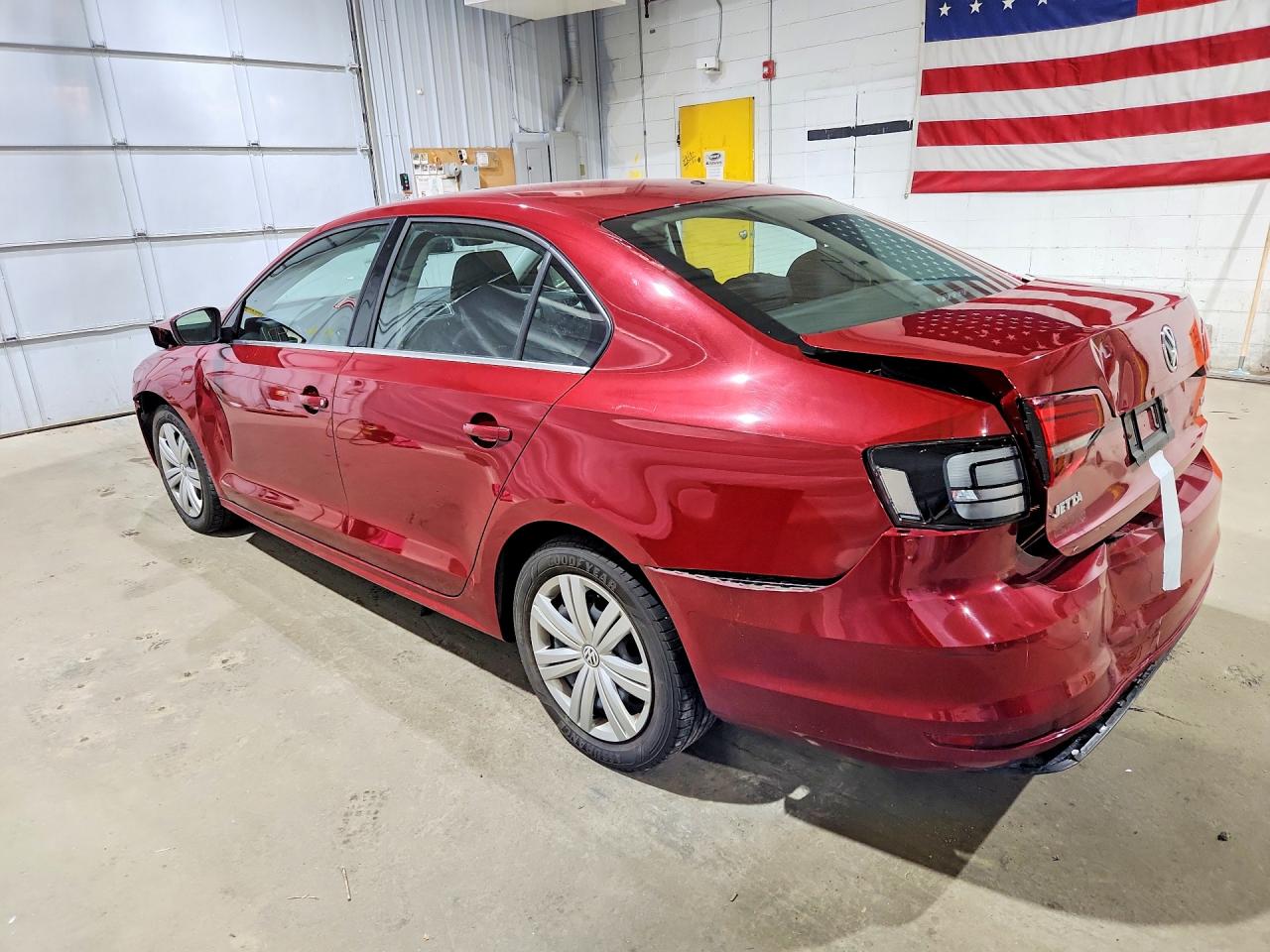 2017 Volkswagen Jetta S Burgundy vin: 3VW2B7AJ0HM389750