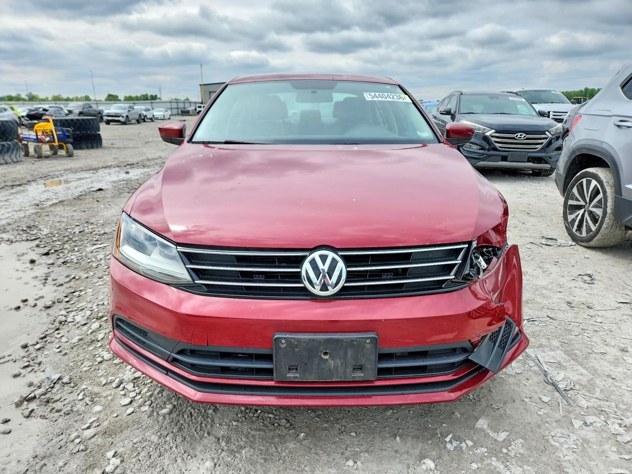 2017 Volkswagen Jetta S Красный vin: 3VW2B7AJ1HM284232