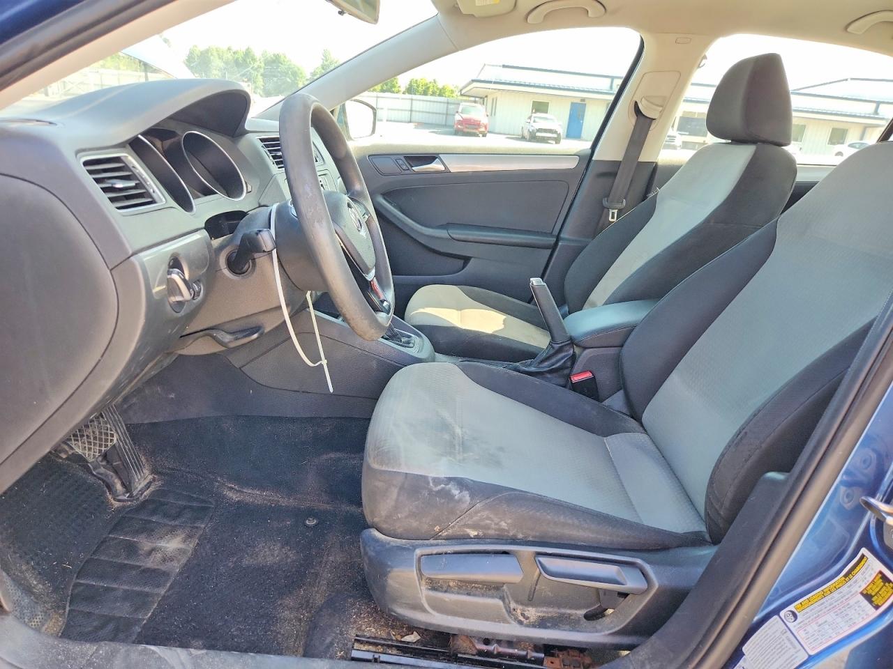2017 Volkswagen Jetta S Blue vin: 3VW2B7AJ2HM345636