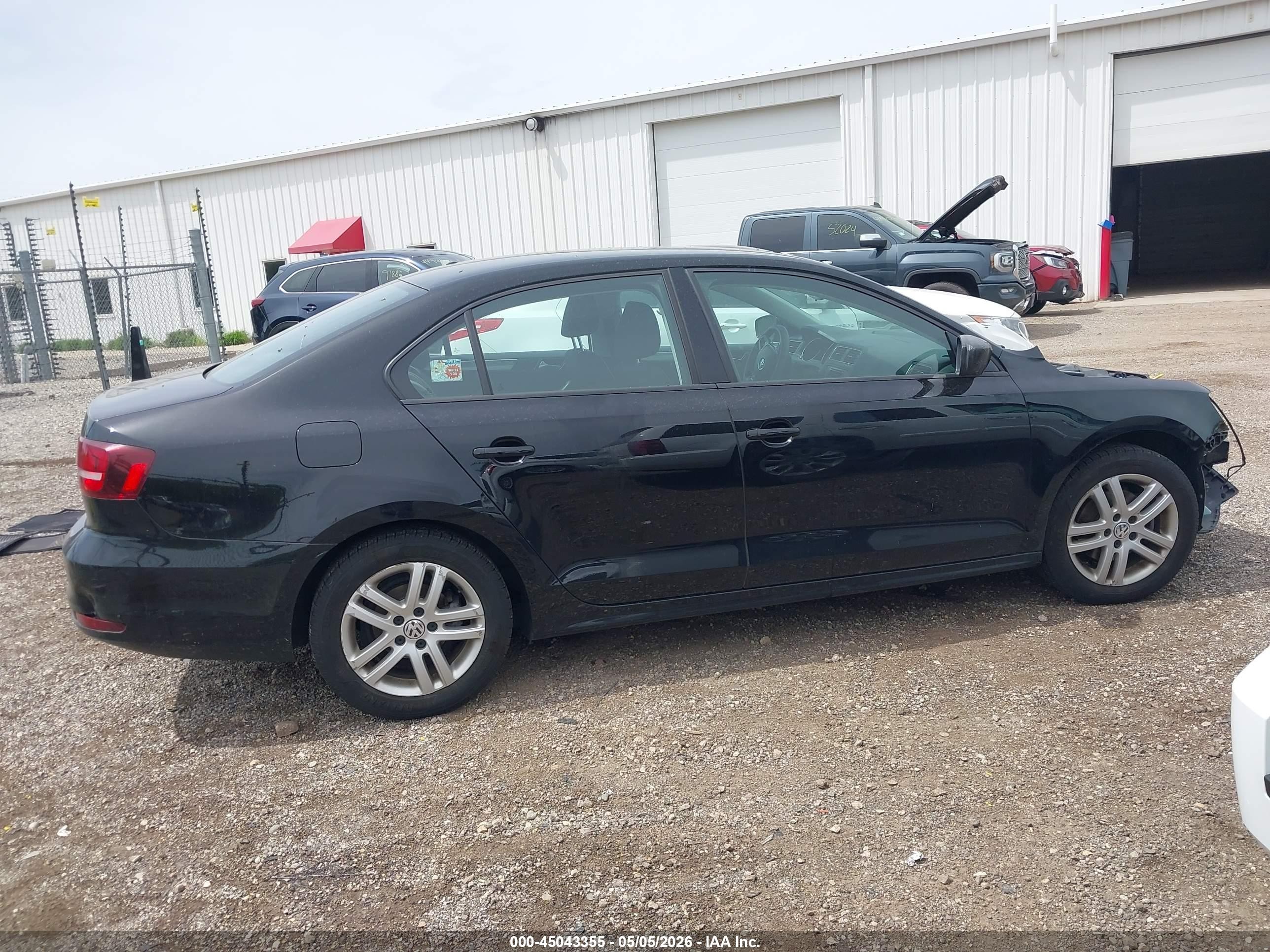 2018 Volkswagen Jetta 1.4t S Черный vin: 3VW2B7AJ2JM261368