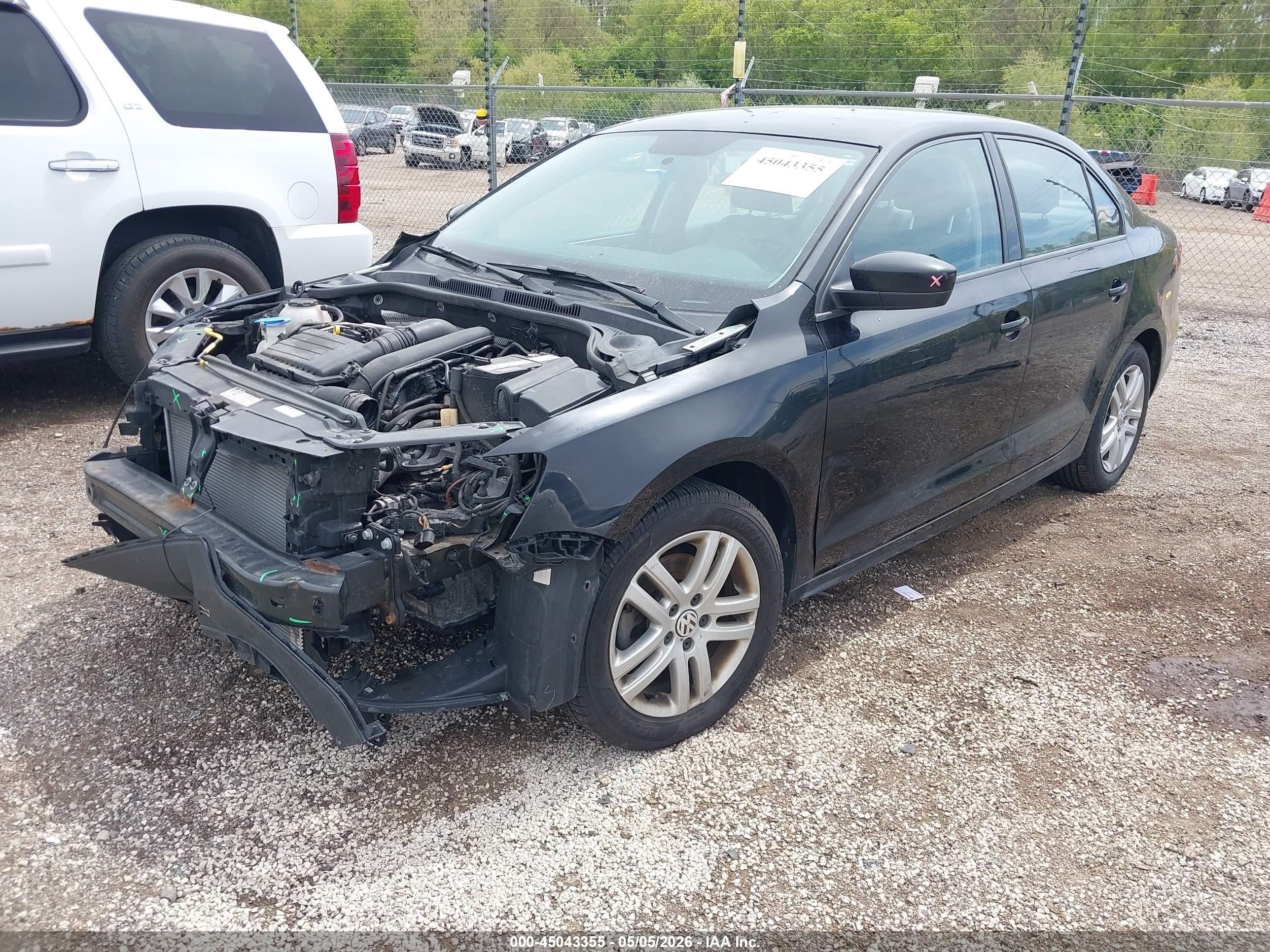 2018 Volkswagen Jetta 1.4t S Черный vin: 3VW2B7AJ2JM261368