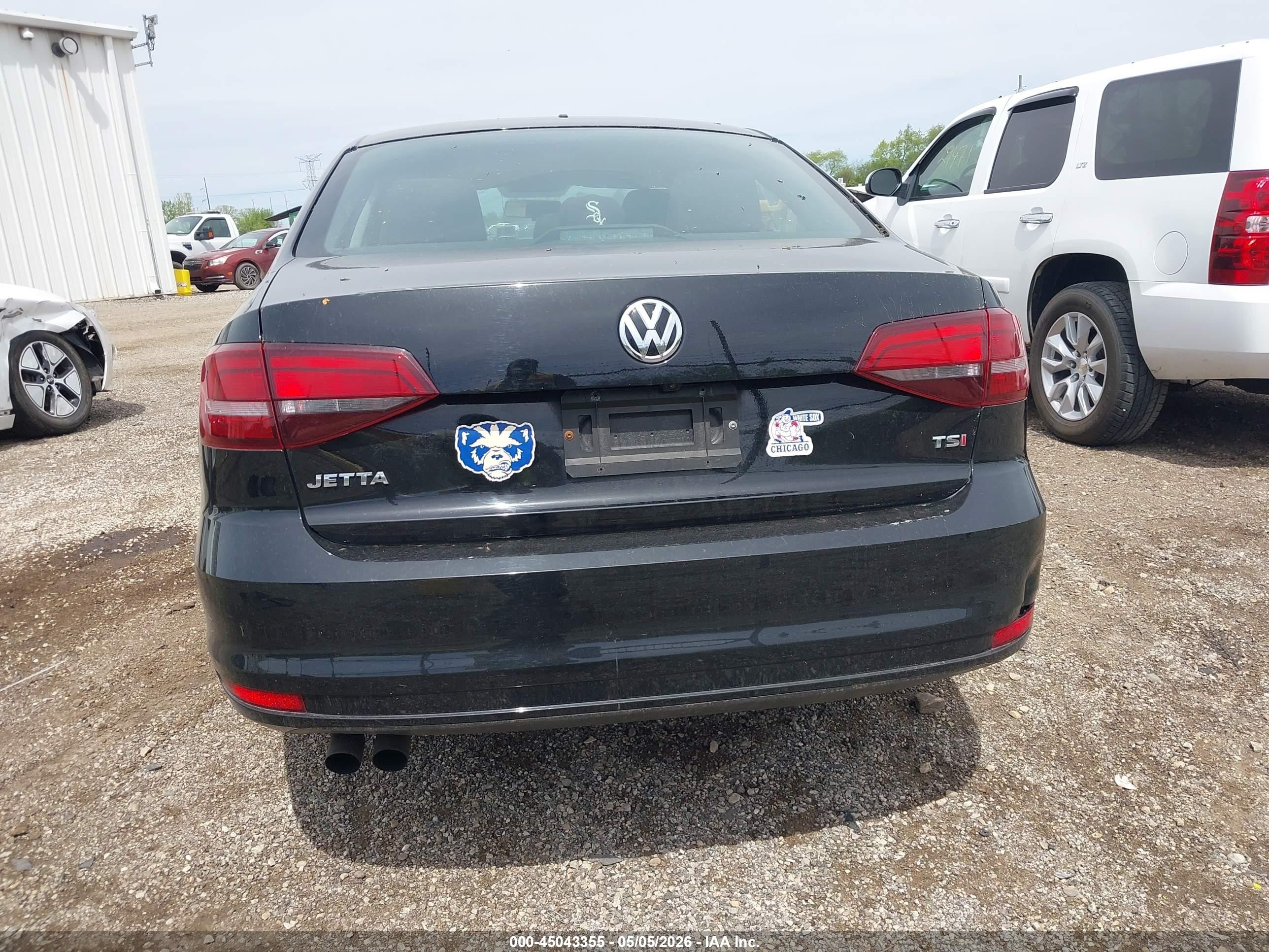 2018 Volkswagen Jetta 1.4t S Черный vin: 3VW2B7AJ2JM261368