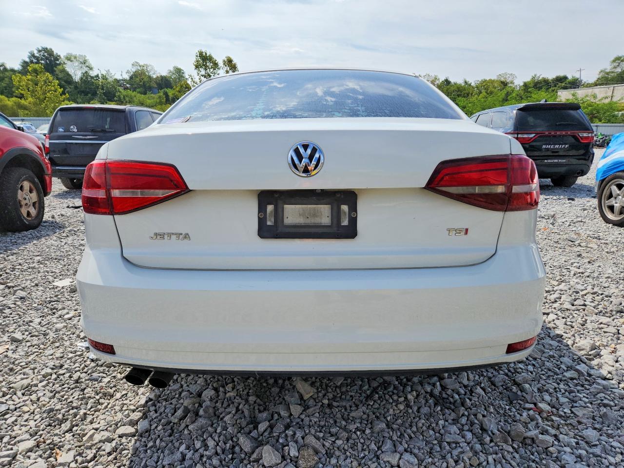 2017 Volkswagen Jetta S White vin: 3VW2B7AJ3HM403494