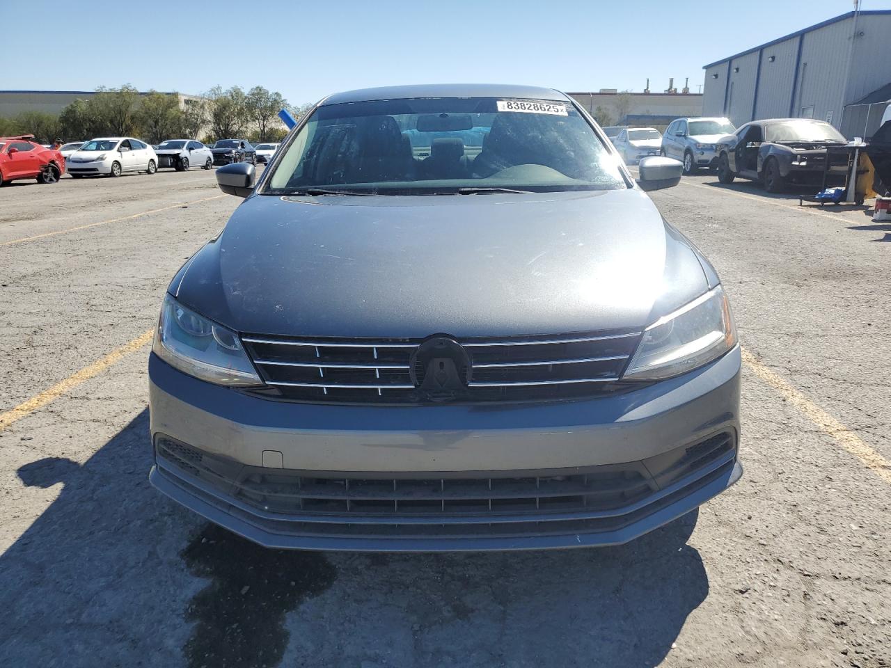 2018 Volkswagen Jetta S Серый vin: 3VW2B7AJ4JM232695