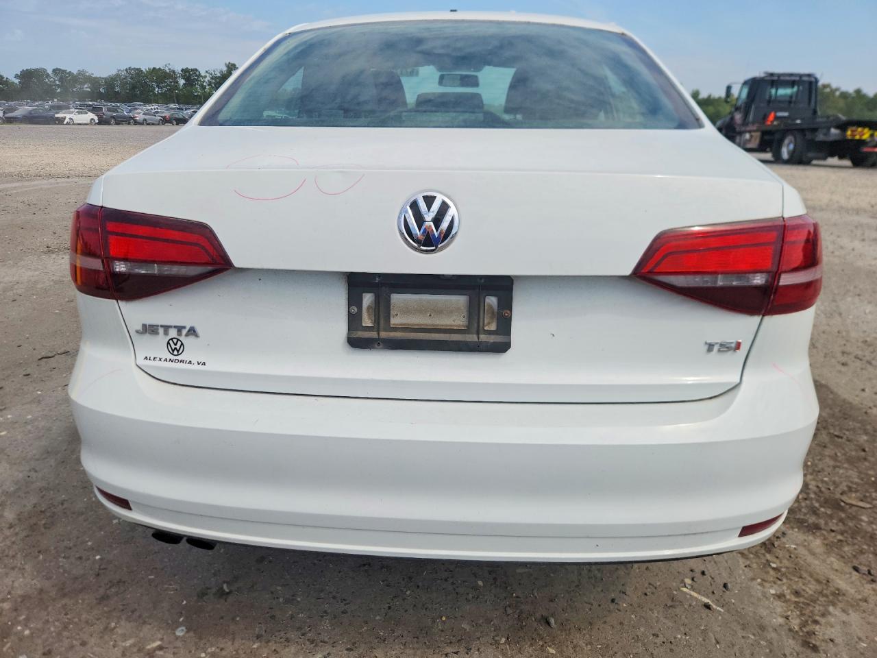 2017 Volkswagen Jetta S White vin: 3VW2B7AJ5HM227547