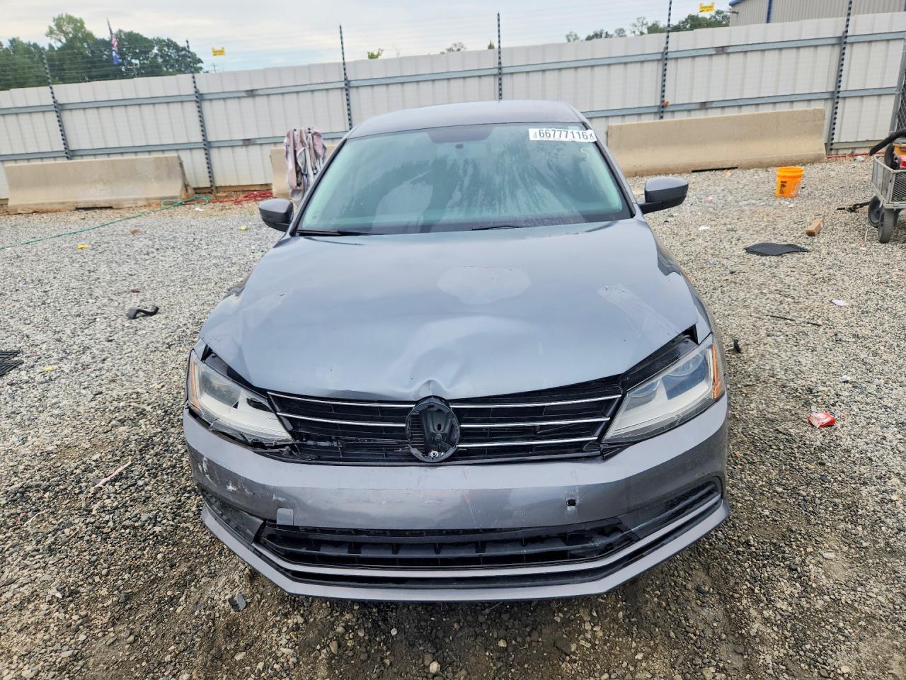 2017 Volkswagen Jetta S Gray vin: 3VW2B7AJ5HM269510