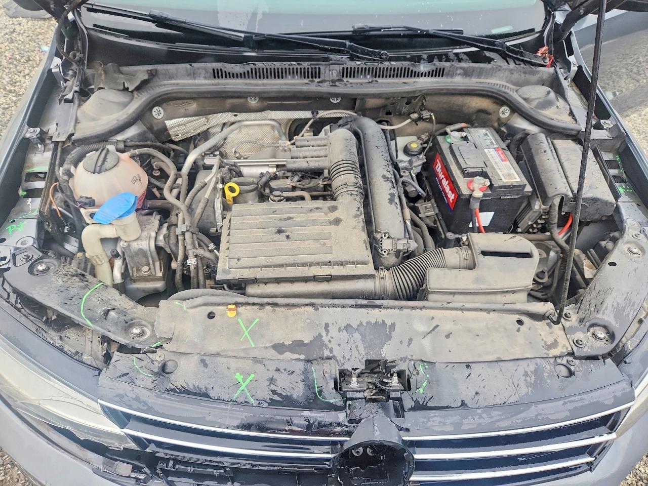 2017 Volkswagen Jetta S Gray vin: 3VW2B7AJ5HM269510