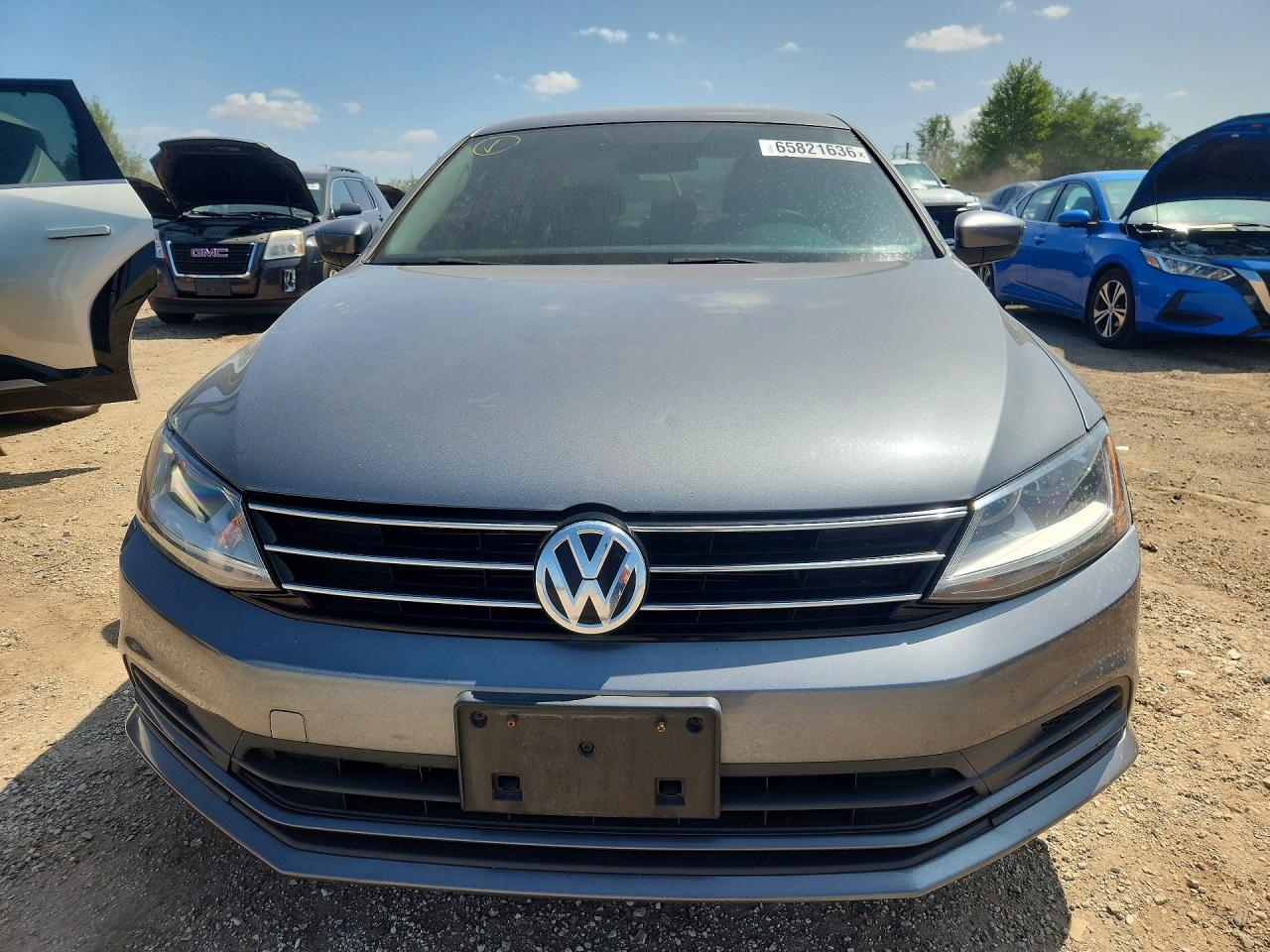 2017 Volkswagen Jetta S Gray vin: 3VW2B7AJ6HM228612