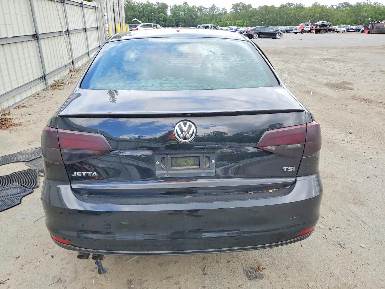 2017 Volkswagen Jetta S Black vin: 3VW2B7AJ7HM377241