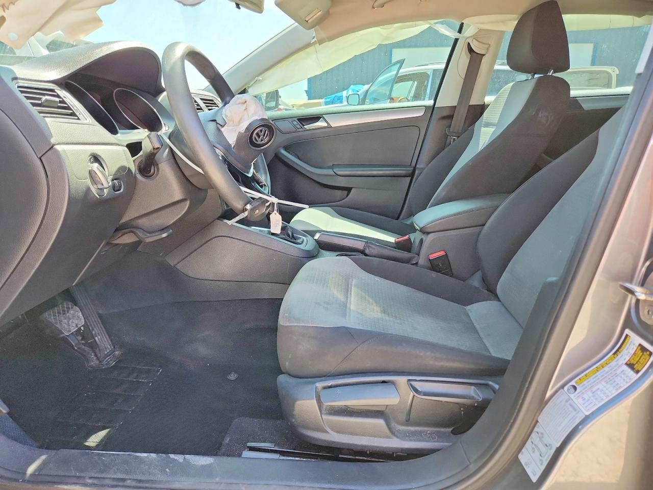 2017 Volkswagen Jetta S Gray vin: 3VW2B7AJ8HM216378