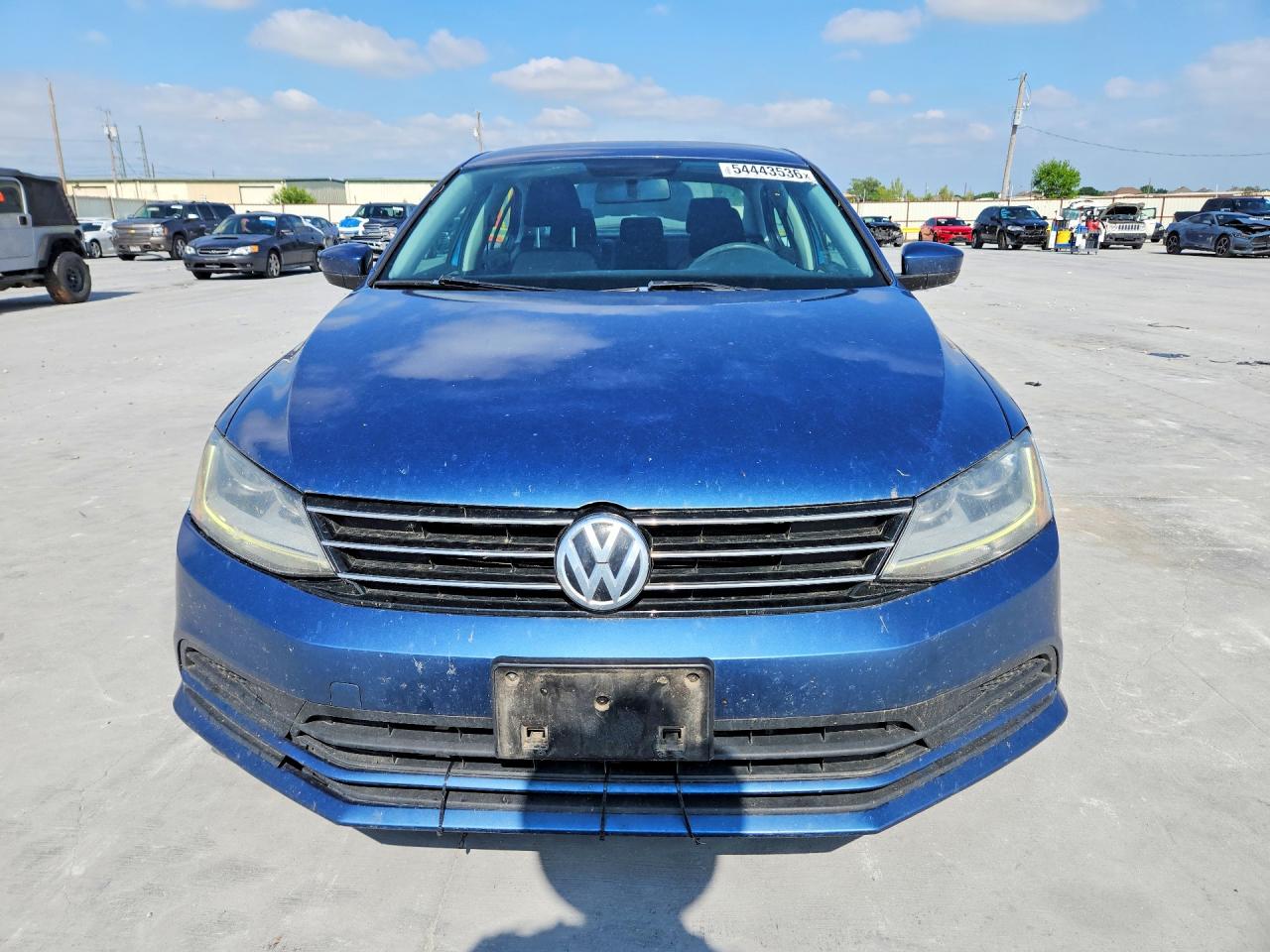 2017 Volkswagen Jetta S Blue vin: 3VW2B7AJ9HM303948