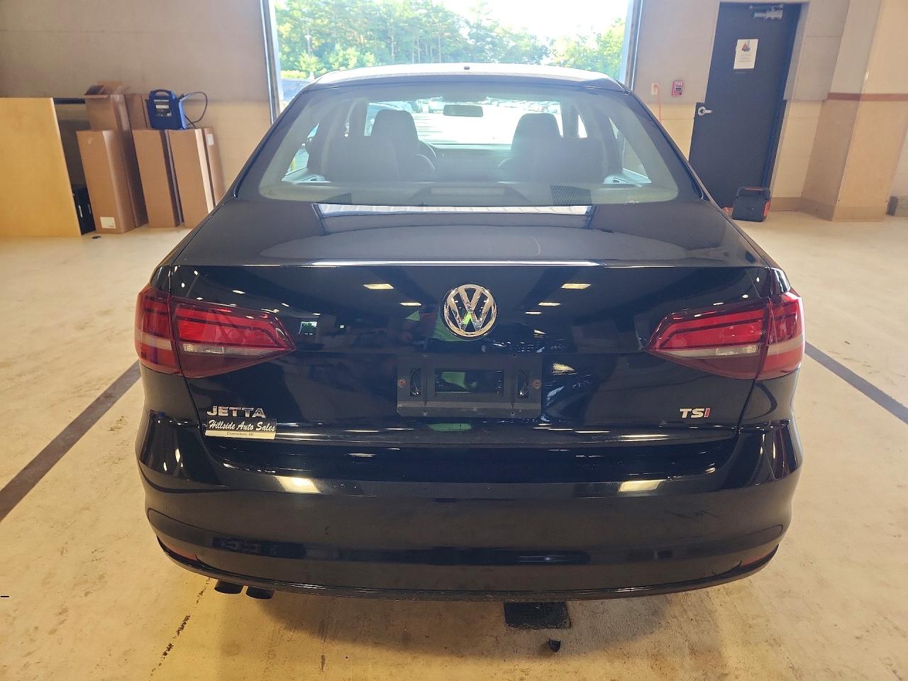 2017 Volkswagen Jetta S Black vin: 3VW2B7AJ9HM395868