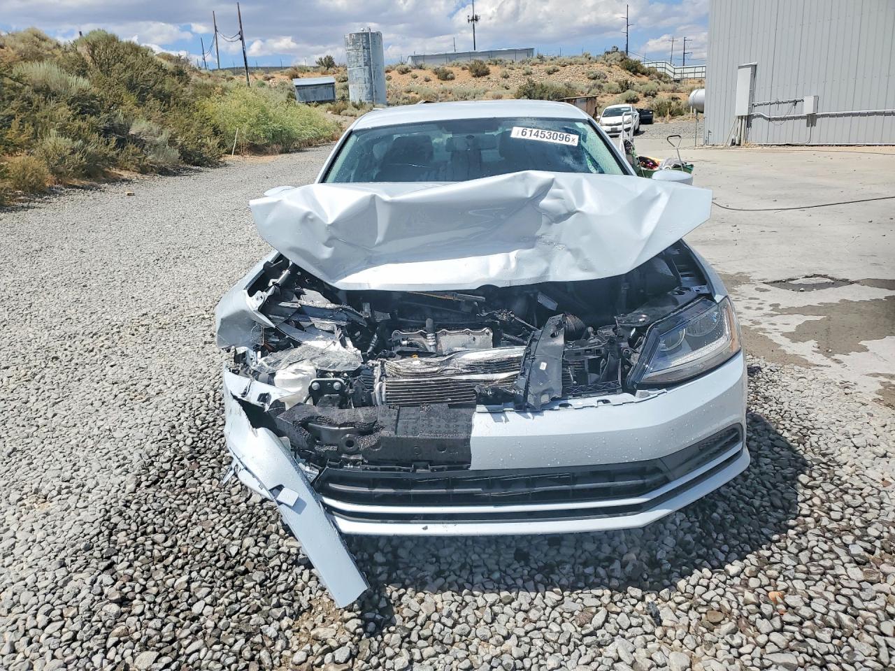 2017 Volkswagen Jetta S Gray vin: 3VW2B7AJ9HM414919