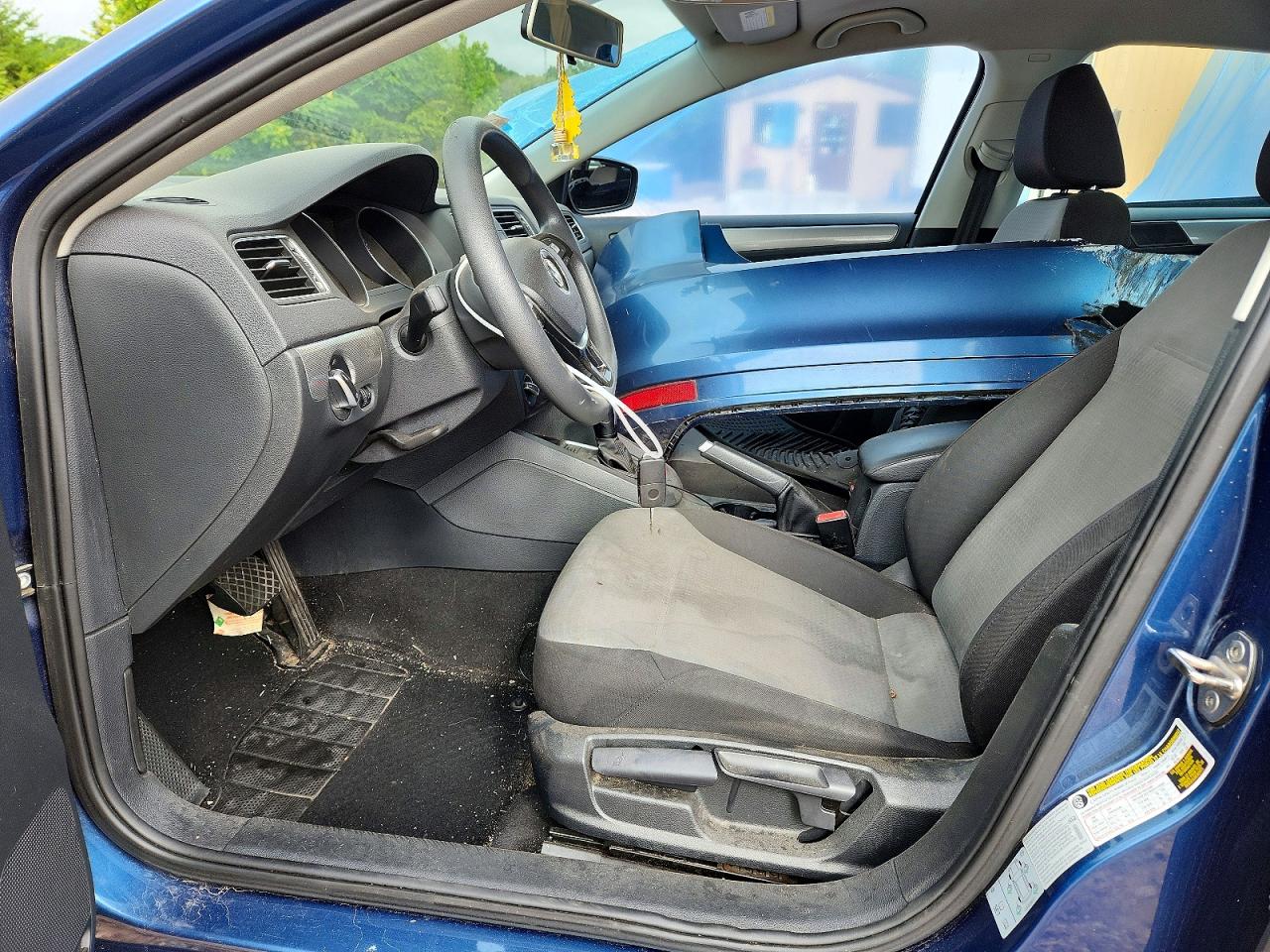 2018 Volkswagen Jetta S Синий vin: 3VW2B7AJ9JM210773