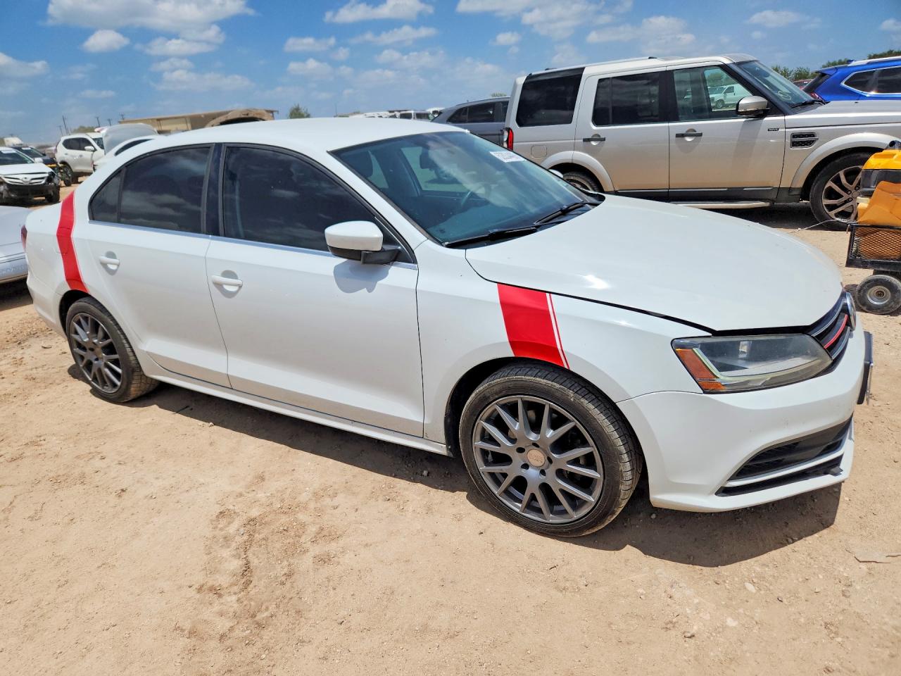 2017 Volkswagen Jetta S White vin: 3VW2B7AJXHM311203