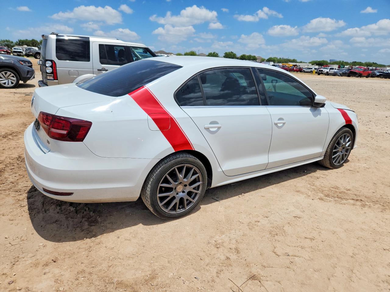 2017 Volkswagen Jetta S White vin: 3VW2B7AJXHM311203