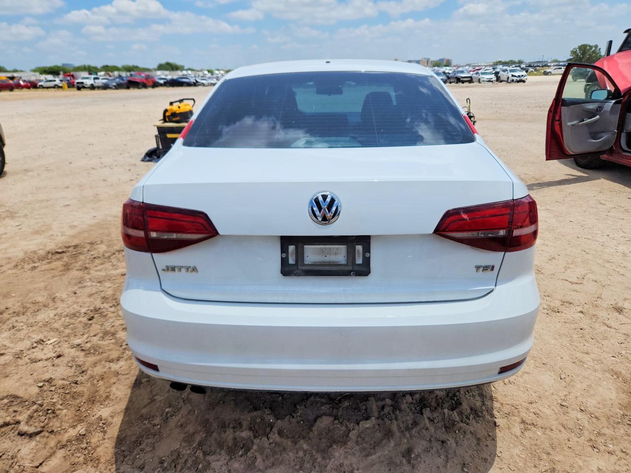 2017 Volkswagen Jetta S White vin: 3VW2B7AJXHM311203