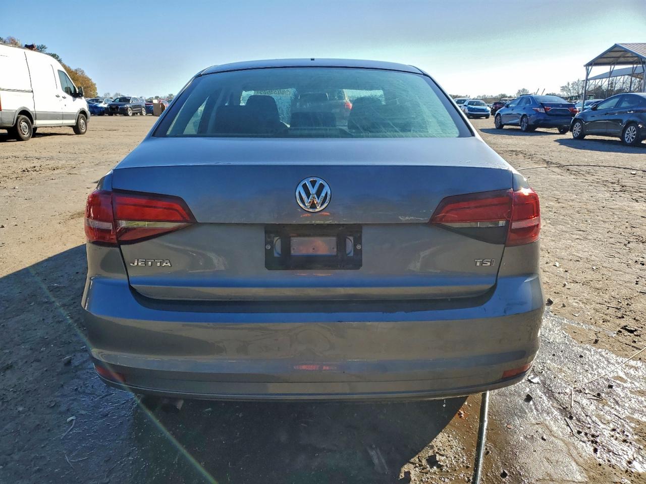 2017 Volkswagen Jetta S Gray vin: 3VW2B7AJXHM341818