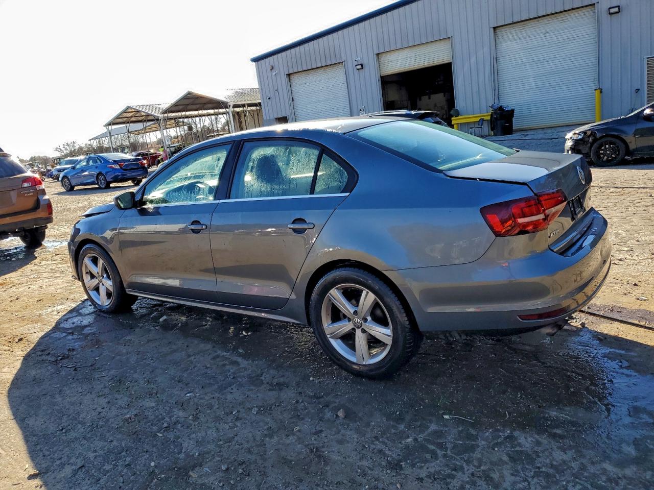 2017 Volkswagen Jetta S Gray vin: 3VW2B7AJXHM341818