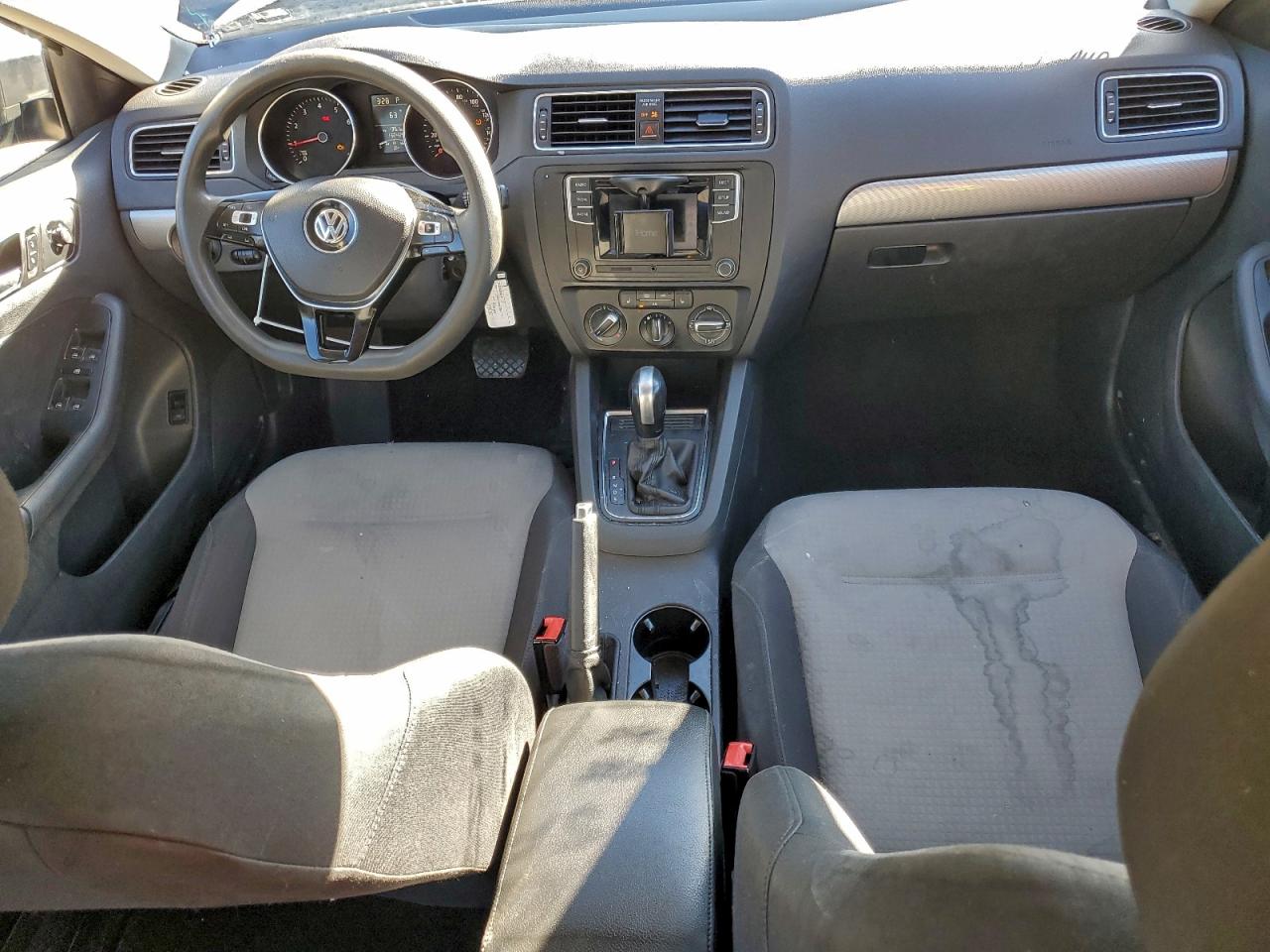 2017 Volkswagen Jetta S Gray vin: 3VW2B7AJXHM341818