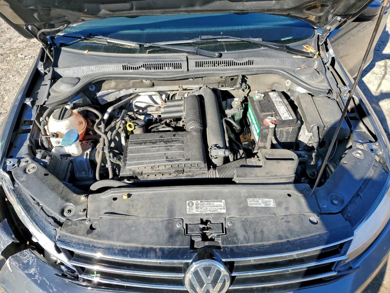 2017 Volkswagen Jetta S Gray vin: 3VW2B7AJXHM341818