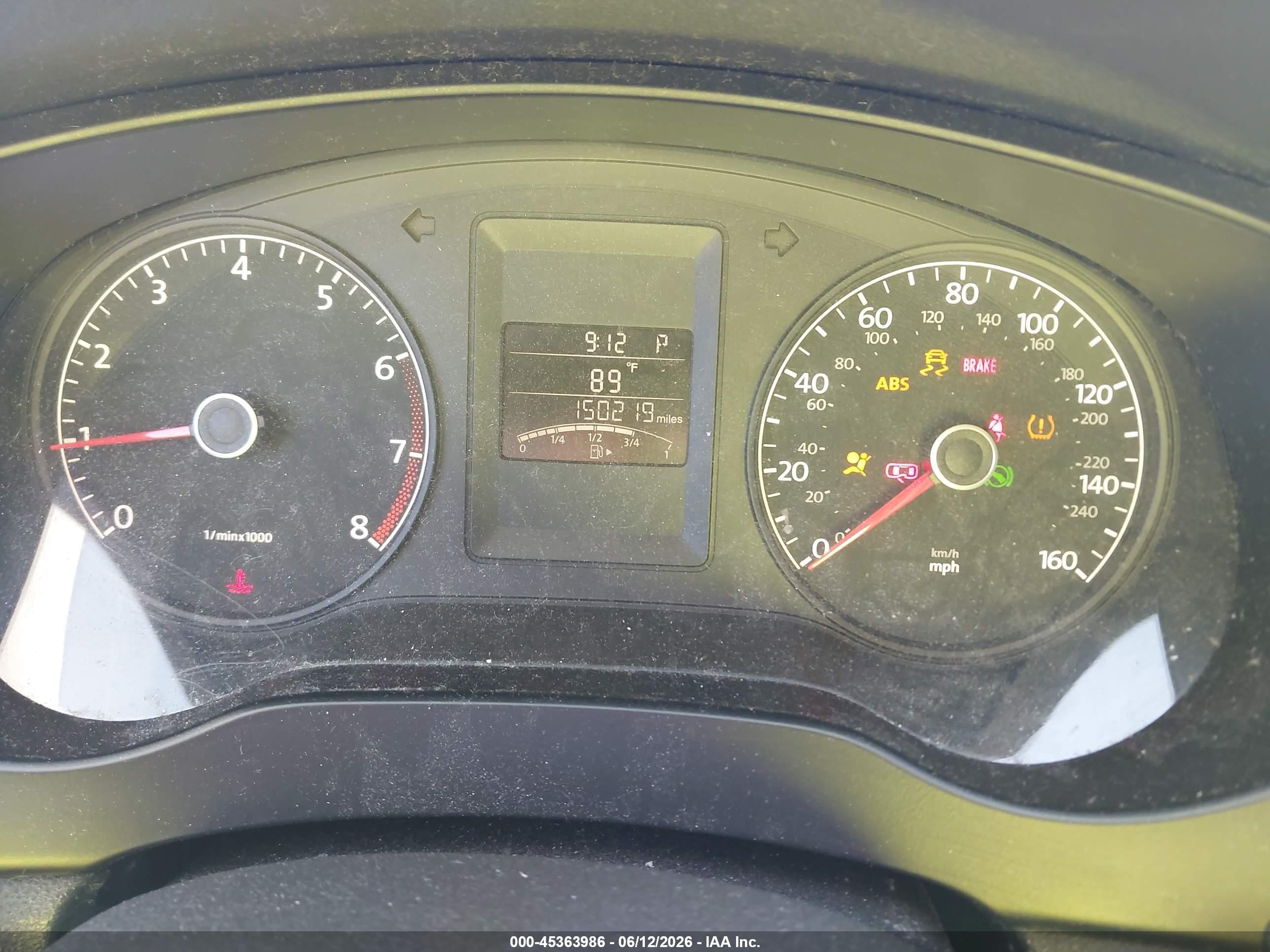 2011 Volkswagen Jetta 2.0l S Gray vin: 3VW2K7AJ0BM010107