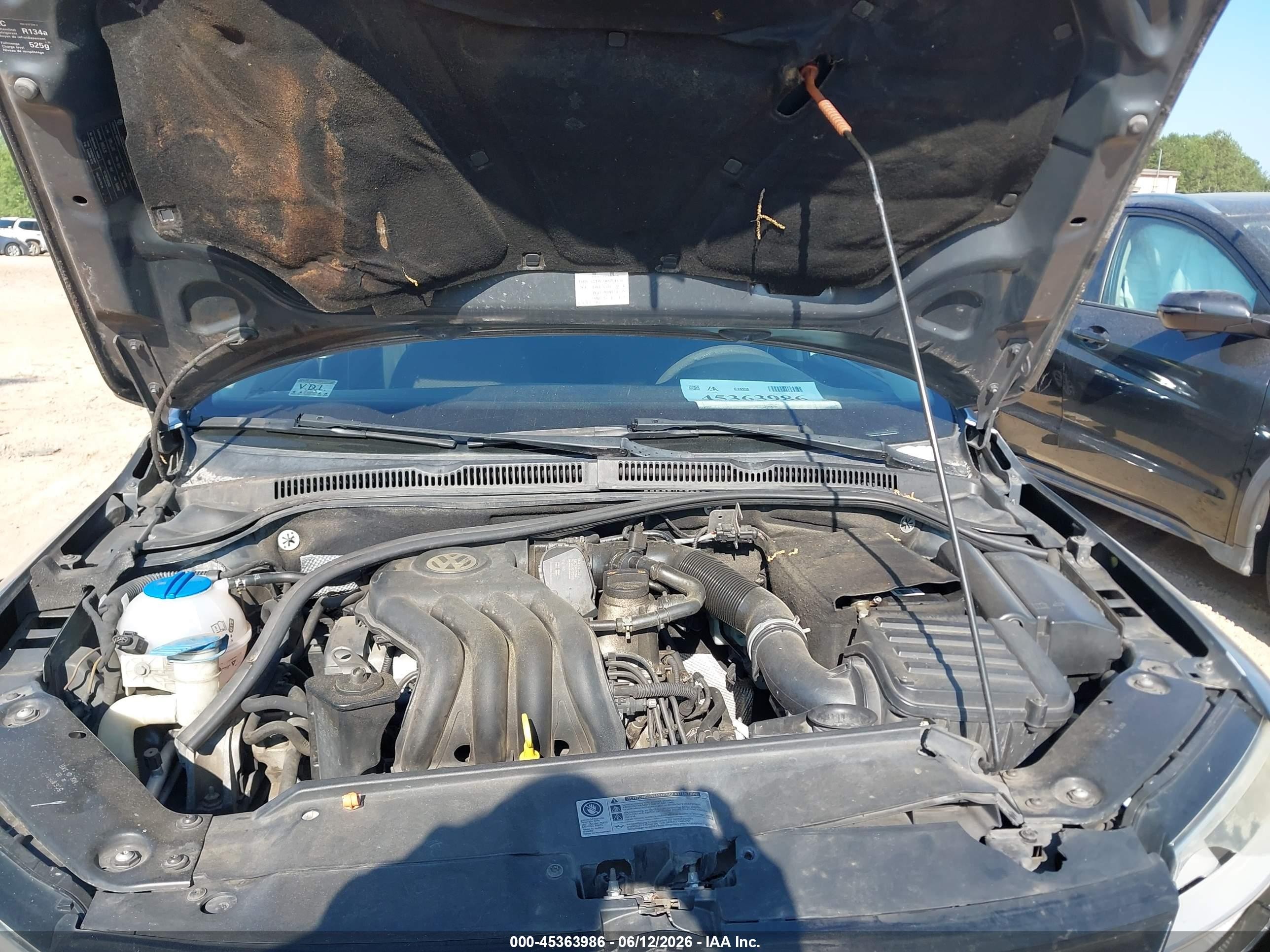 2011 Volkswagen Jetta 2.0l S Gray vin: 3VW2K7AJ0BM010107