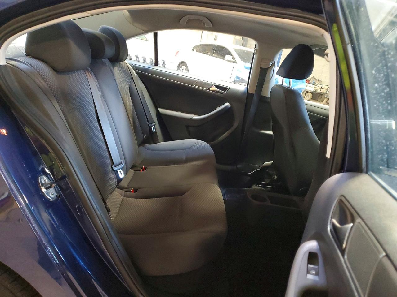 2012 Volkswagen Jetta Base Blue vin: 3VW2K7AJ0CM318959