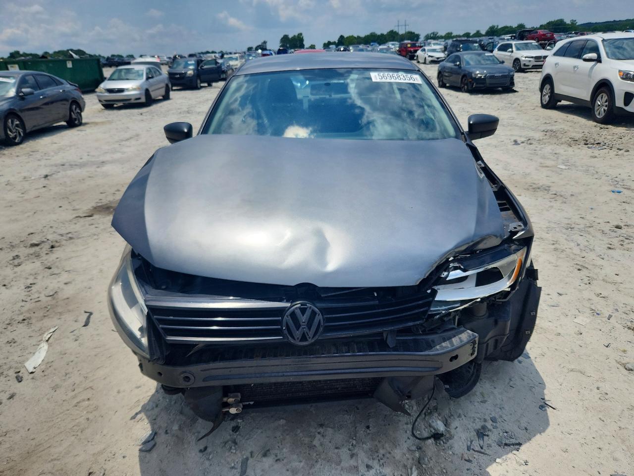 2013 Volkswagen Jetta S Silver vin: 3VW2K7AJ0DM352658