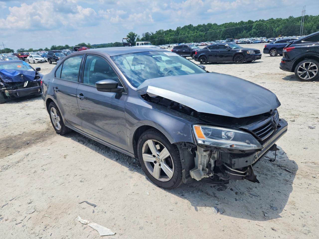 2013 Volkswagen Jetta S Silver vin: 3VW2K7AJ0DM352658