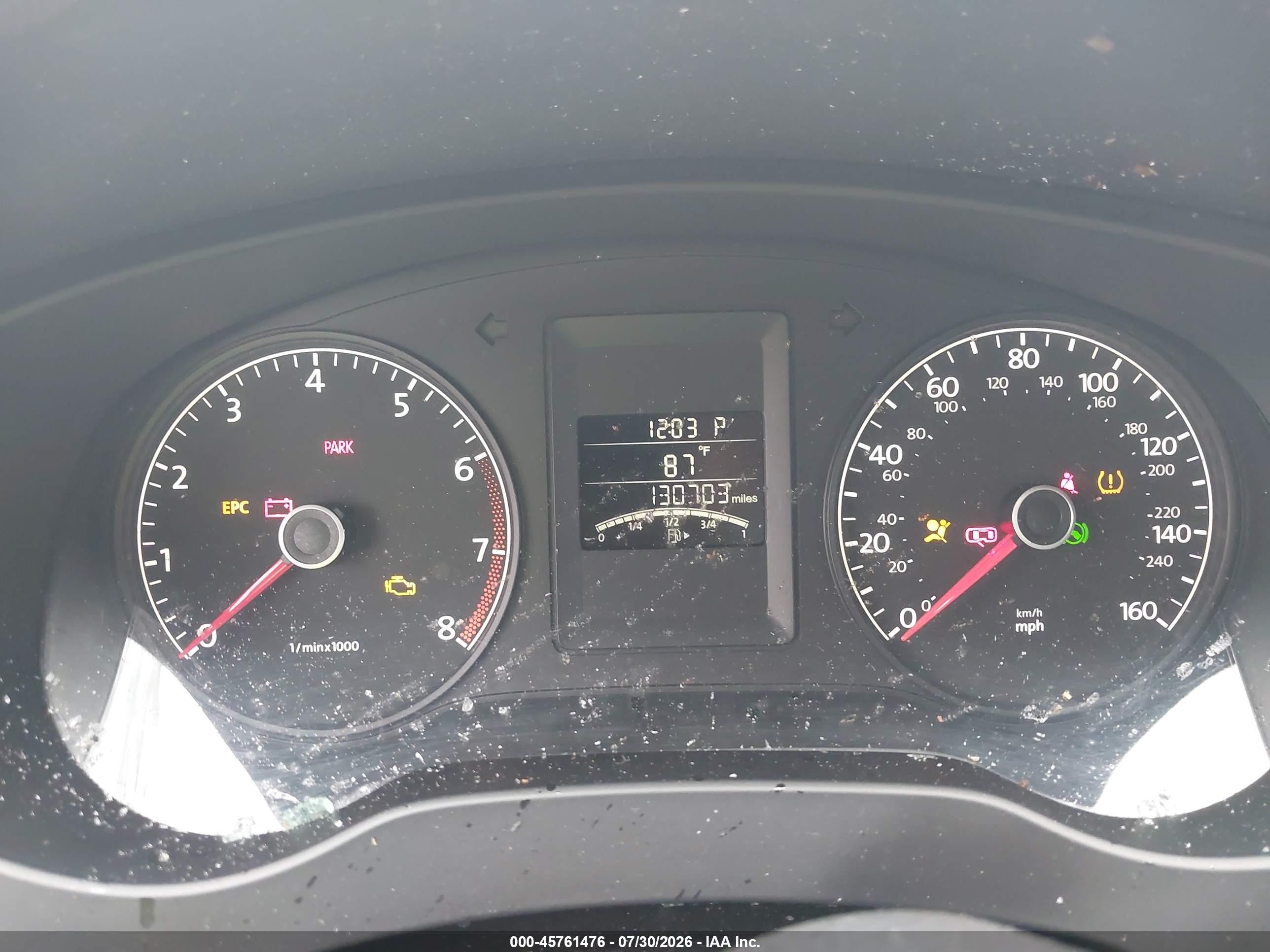 2014 Volkswagen Jetta 2.0l S Серебряный vin: 3VW2K7AJ0EM231677