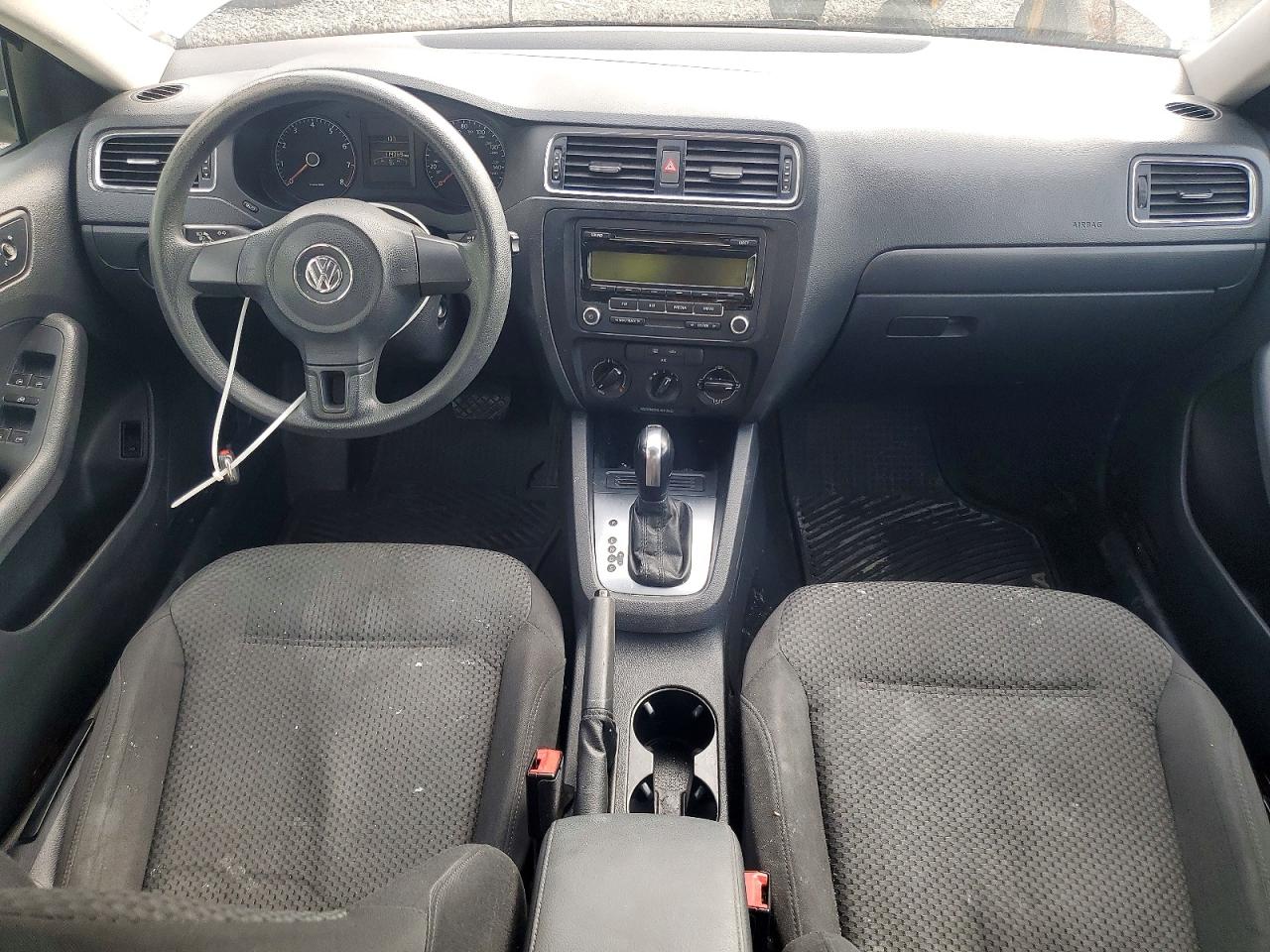 2014 Volkswagen Jetta Base Silver vin: 3VW2K7AJ0EM254716
