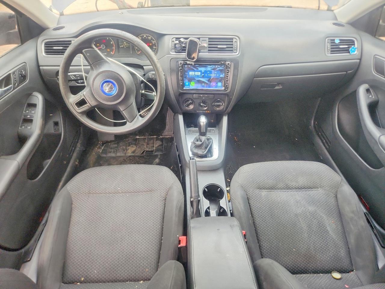 2014 Volkswagen Jetta Base Blue vin: 3VW2K7AJ0EM378386