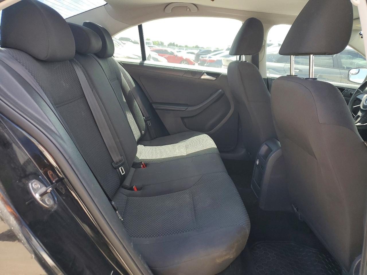 2014 Volkswagen Jetta Base Black vin: 3VW2K7AJ0EM442524