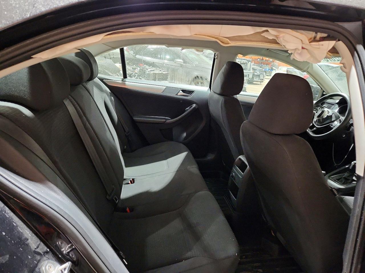 2015 Volkswagen Jetta Black vin: 3VW2K7AJ0FM332798