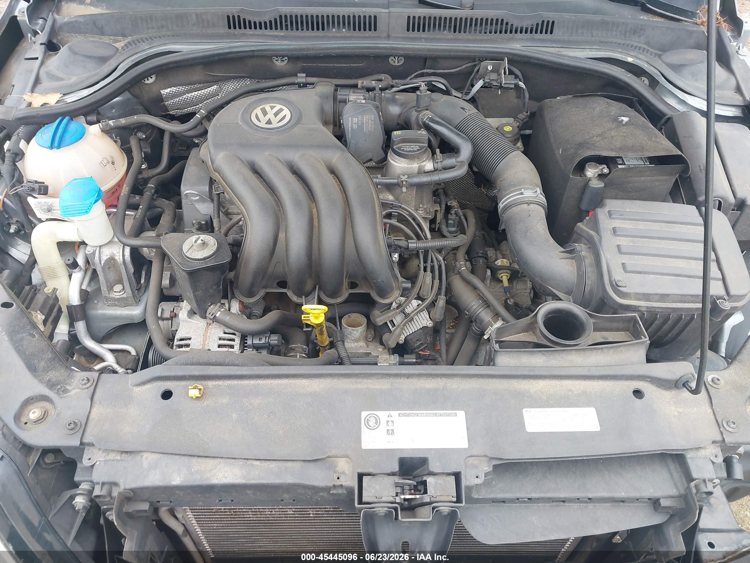 2015 Volkswagen Jetta 2.0l S Gray vin: 3VW2K7AJ0FM400324