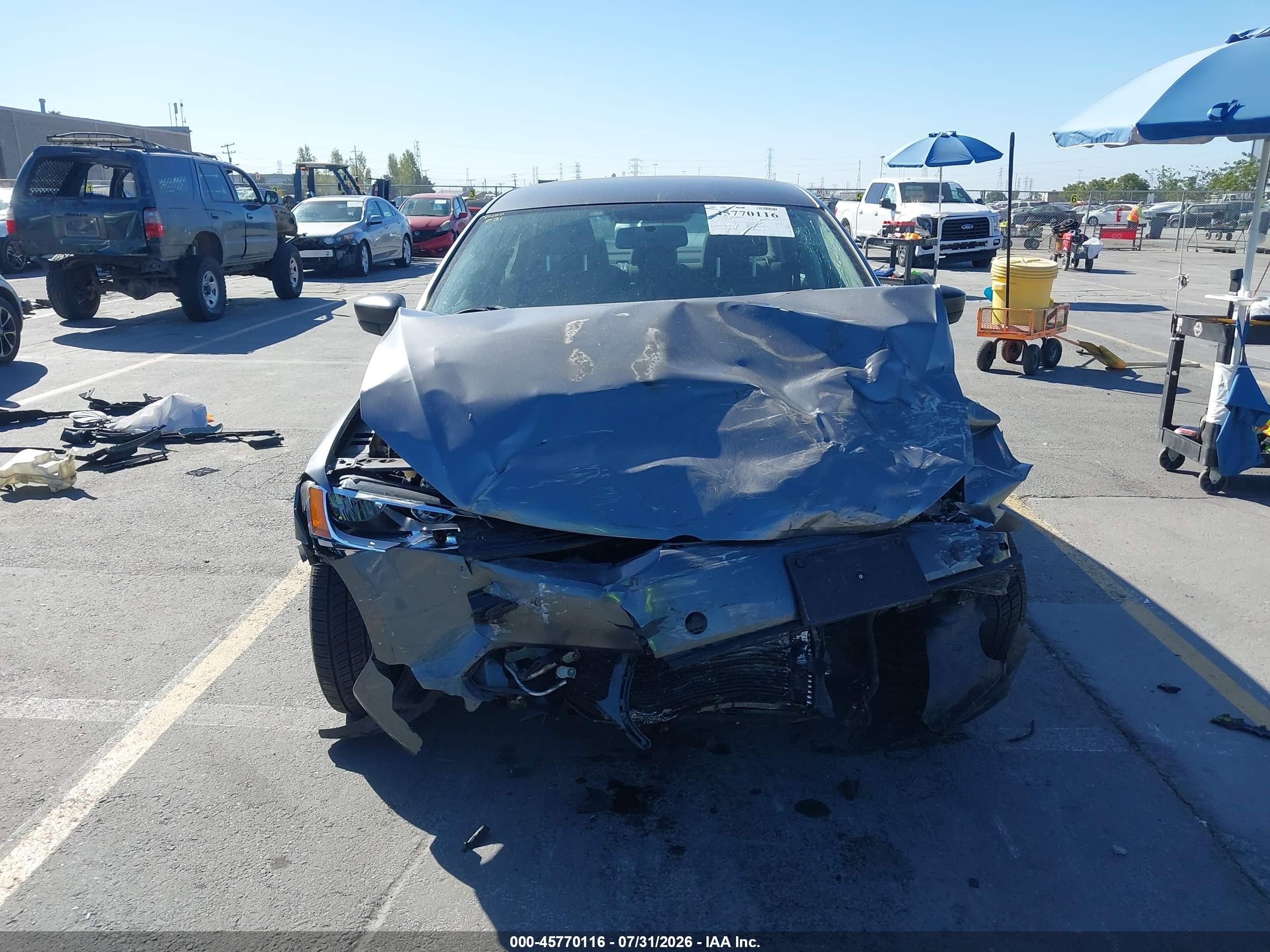 2011 Volkswagen Jetta 2.0l S Gray vin: 3VW2K7AJ1BM382846