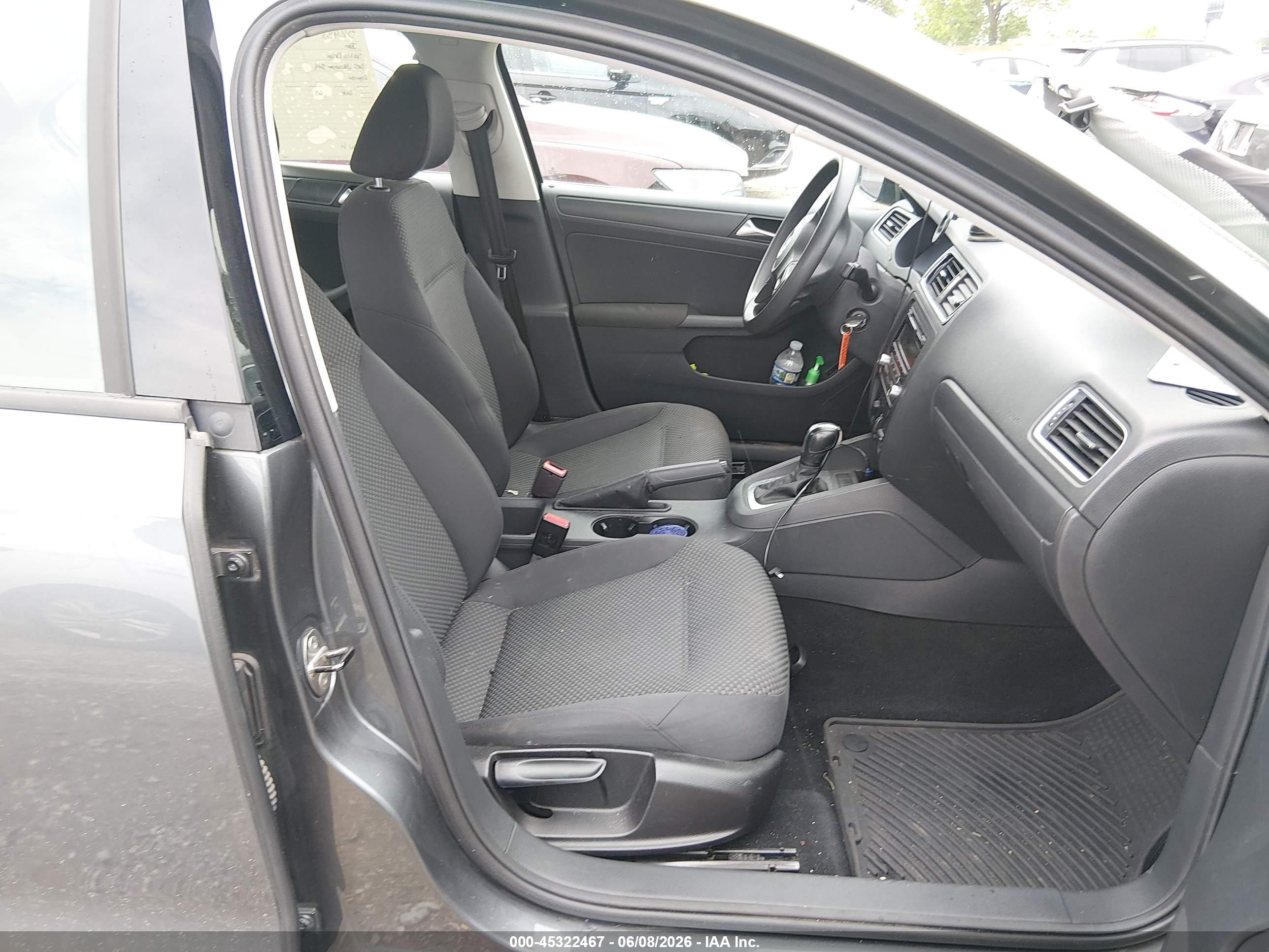 2012 Volkswagen Jetta 2.0l S Blue vin: 3VW2K7AJ1CM305265