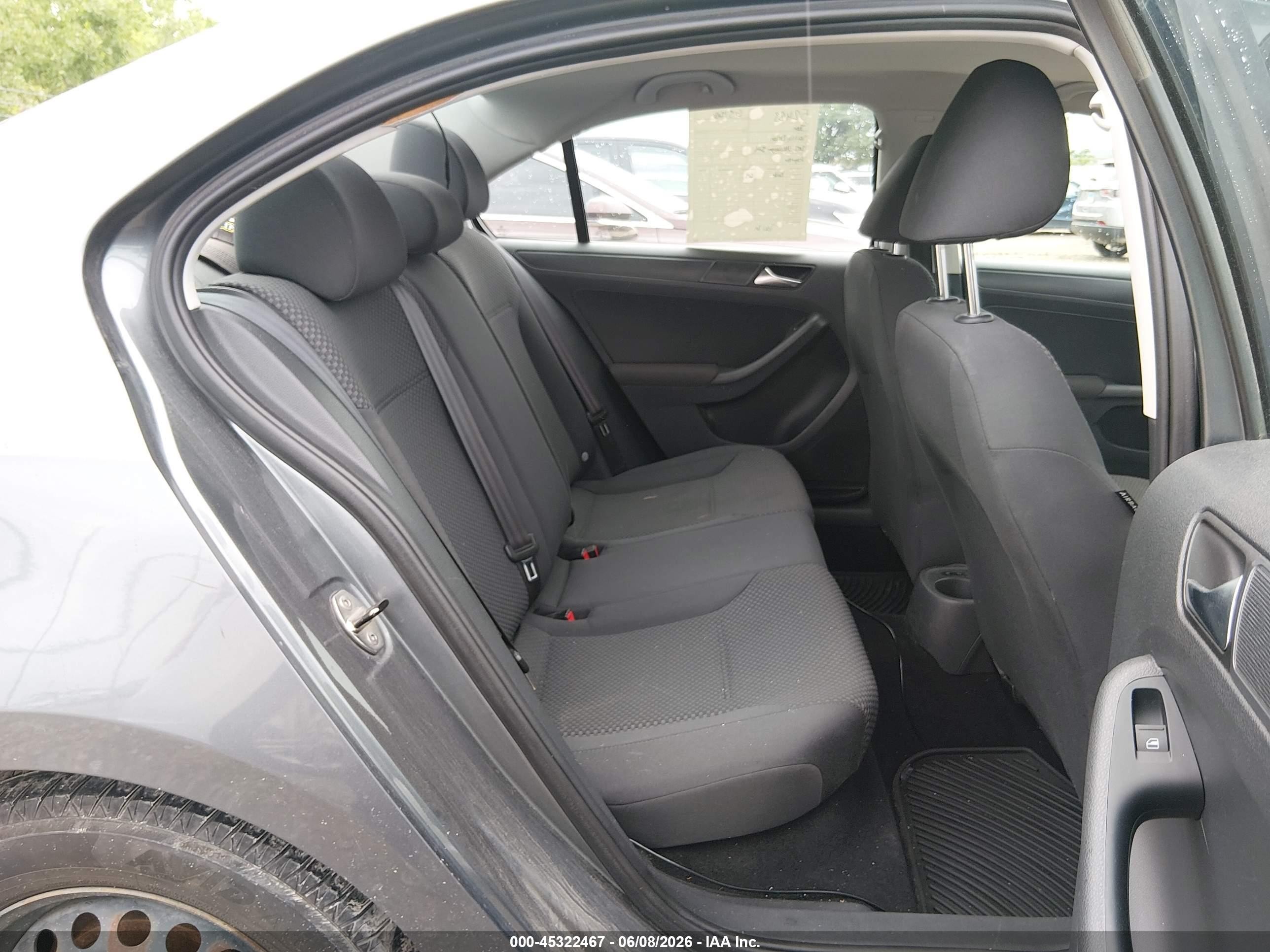 2012 Volkswagen Jetta 2.0l S Blue vin: 3VW2K7AJ1CM305265